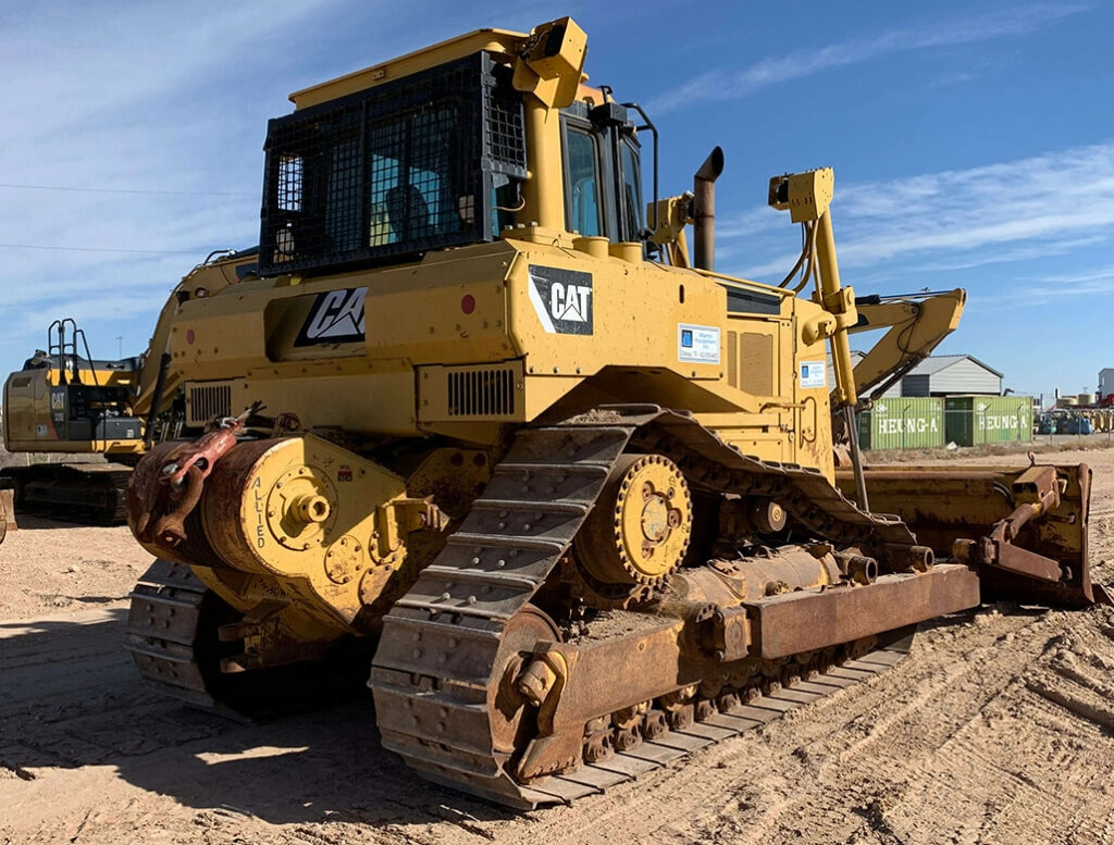 wheels on our CAT loader